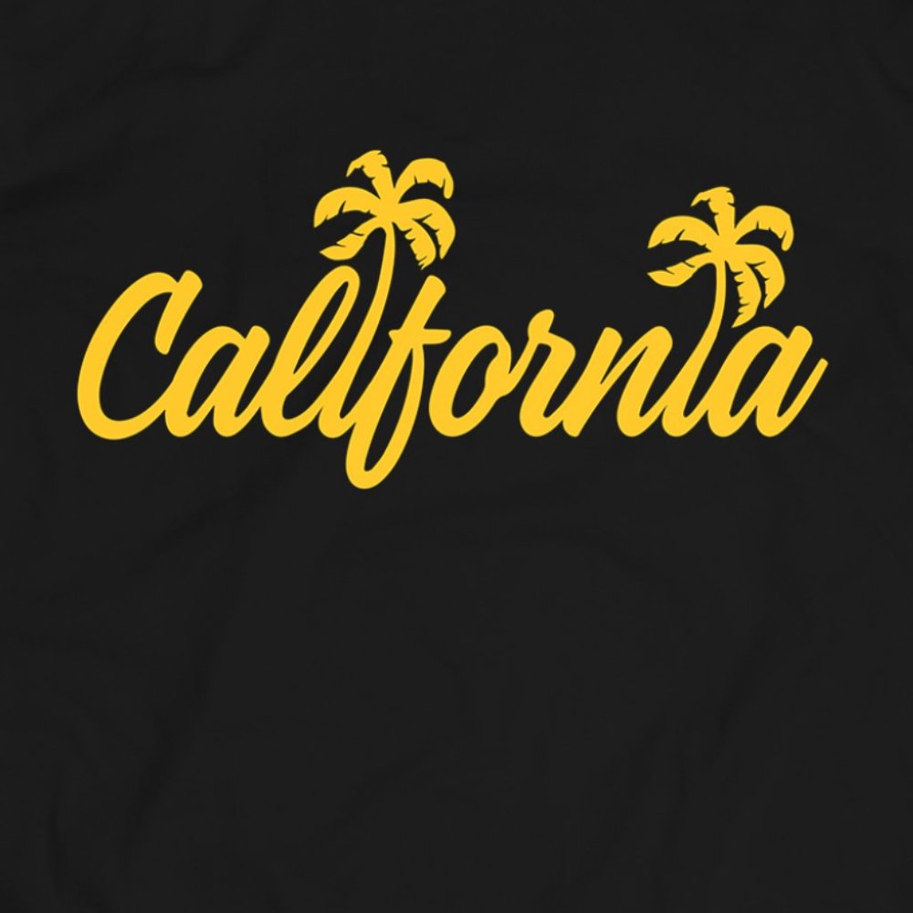 Westcoast California Palm Trees Beach Summer Tee - Picture 2 of 2